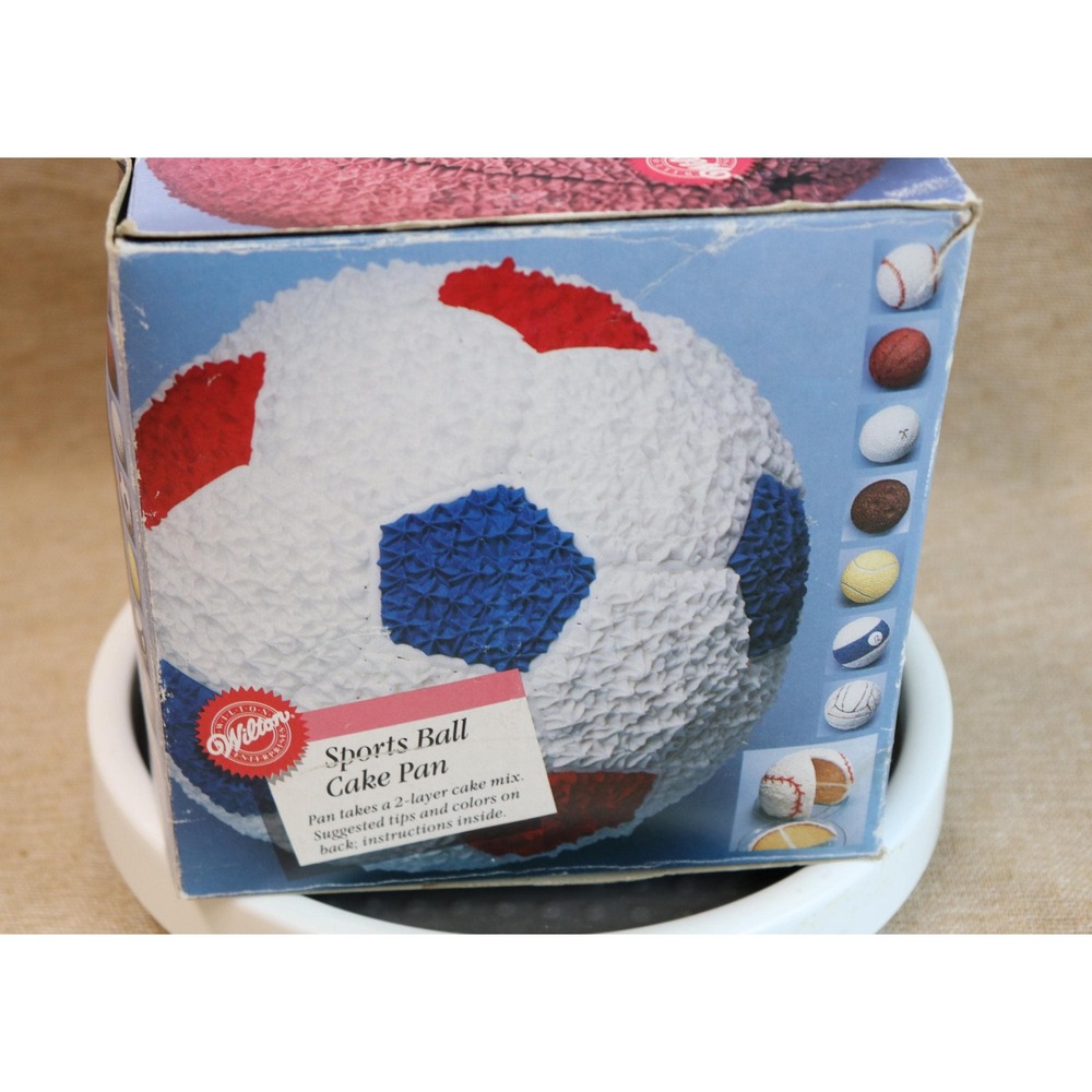 Vintage Wilton Sports Ball Cake Pan in Original Box